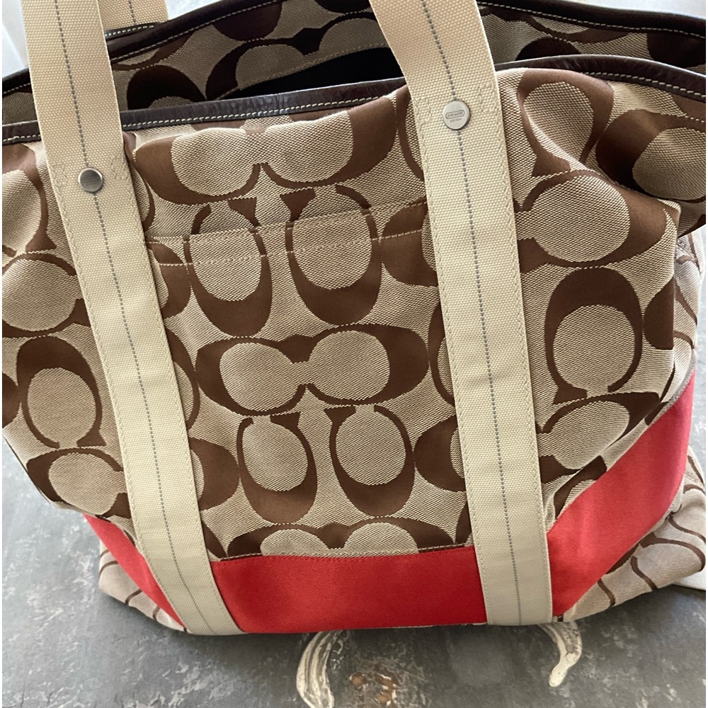 Large weekender Coach bag in EUC